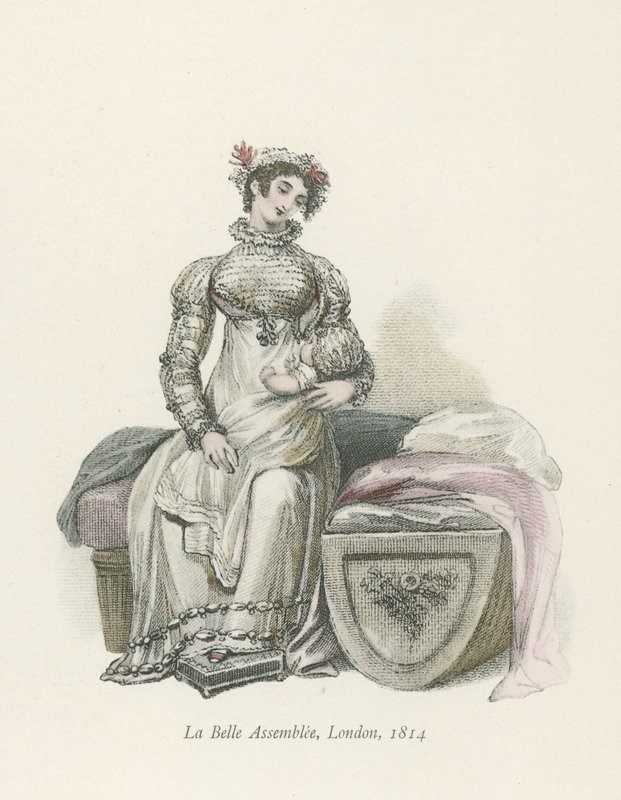 لا بيل أسيمبلي ، لندن ، 1814 بواسطة مدرسة اللغة الإنجليزية