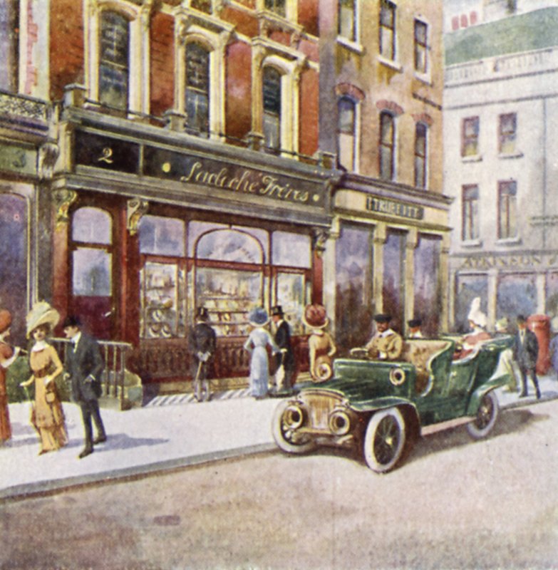 Lacloche Freres ، 2 New Bond Street (لون ليثو) بواسطة مدرسة اللغة الإنجليزية