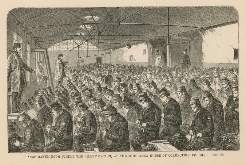 غرفة أوكوم كبيرة في Middlesex House of Correction بواسطة مدرسة اللغة الإنجليزية