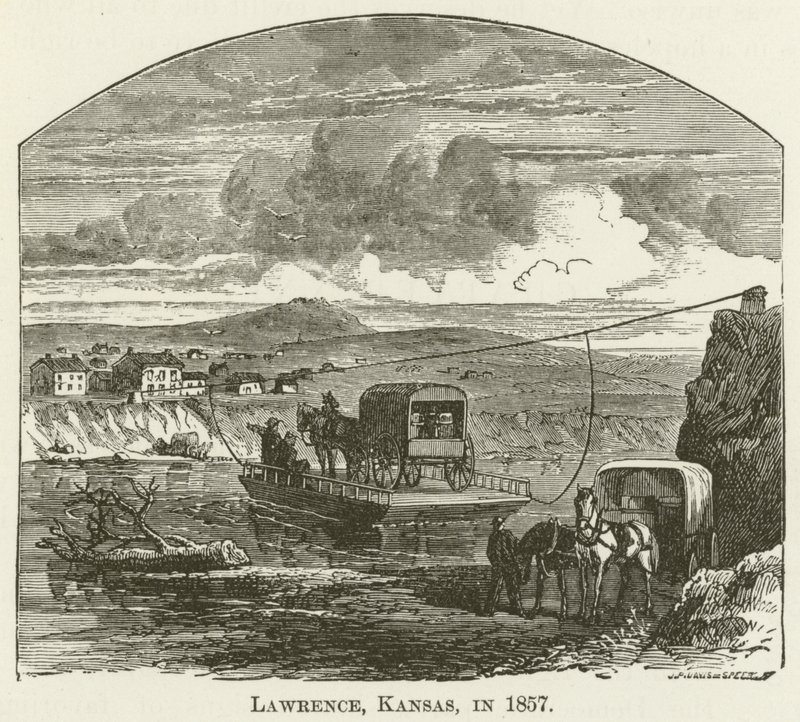 لورانس ، كانساس ، عام 1857 بواسطة مدرسة اللغة الإنجليزية