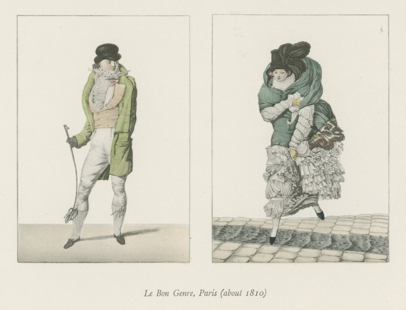 Le Bon Genre ، باريس (حوالي 1810) بواسطة مدرسة اللغة الإنجليزية