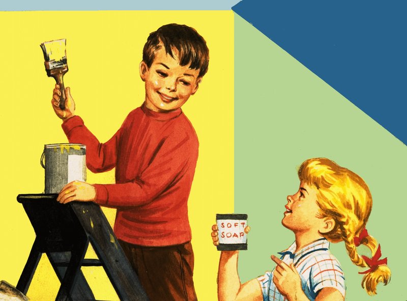 يستخدم زيت بذر الكتان في صناعة الطلاء والصابون الطري بواسطة مدرسة اللغة الإنجليزية