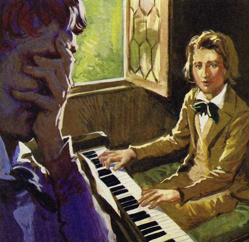 تم إرسال Liszt للدراسة تحت Carl Czerny بواسطة مدرسة اللغة الإنجليزية