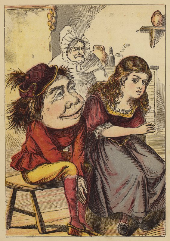Little Bo-Peep (coloured engraving) بواسطة مدرسة اللغة الإنجليزية