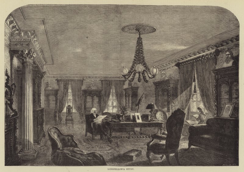 دراسة Longfellow (النقش) بواسطة مدرسة اللغة الإنجليزية