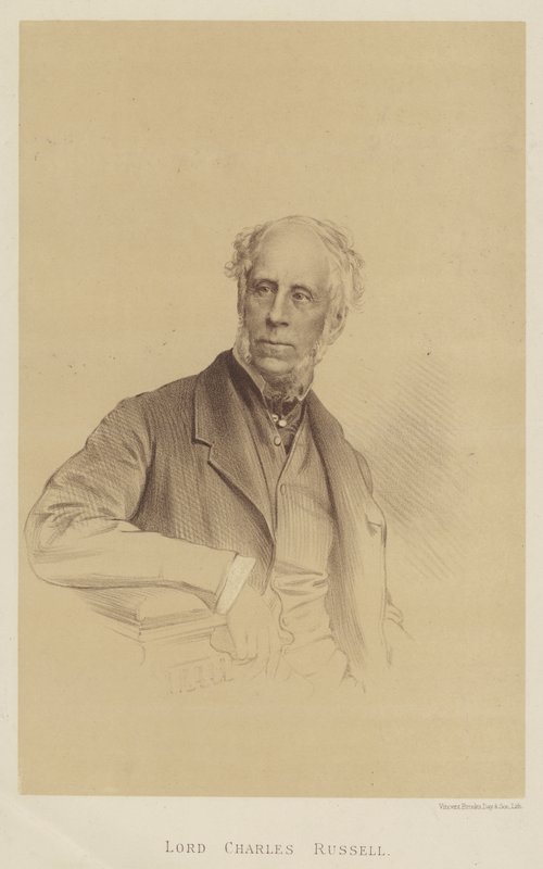 Lord Charles Russell (litho) بواسطة مدرسة اللغة الإنجليزية