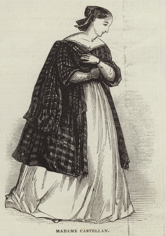 Madame Castellan (engraving) بواسطة مدرسة اللغة الإنجليزية