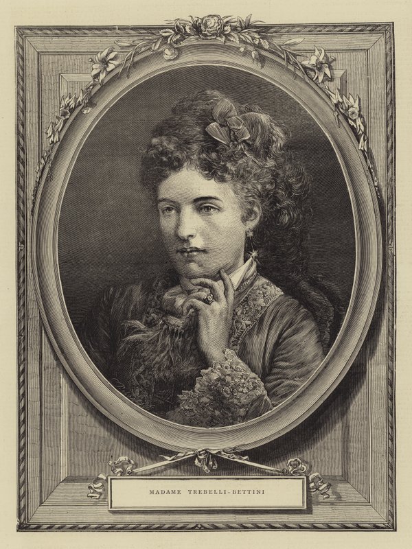 Madame Trebelli-Bettini (engraving) بواسطة مدرسة اللغة الإنجليزية