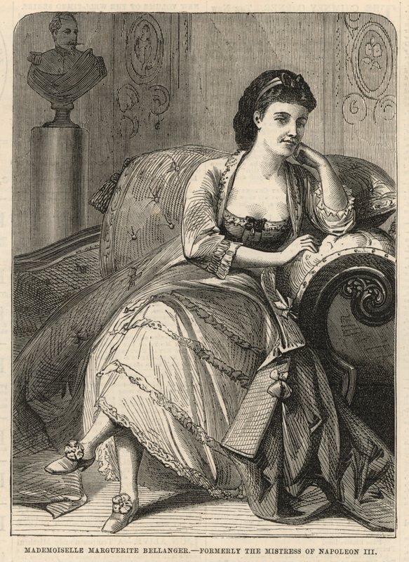 Mademoiselle Marguerite Bellanger ، سابقا عشيقة نابليون الثالث بواسطة مدرسة اللغة الإنجليزية
