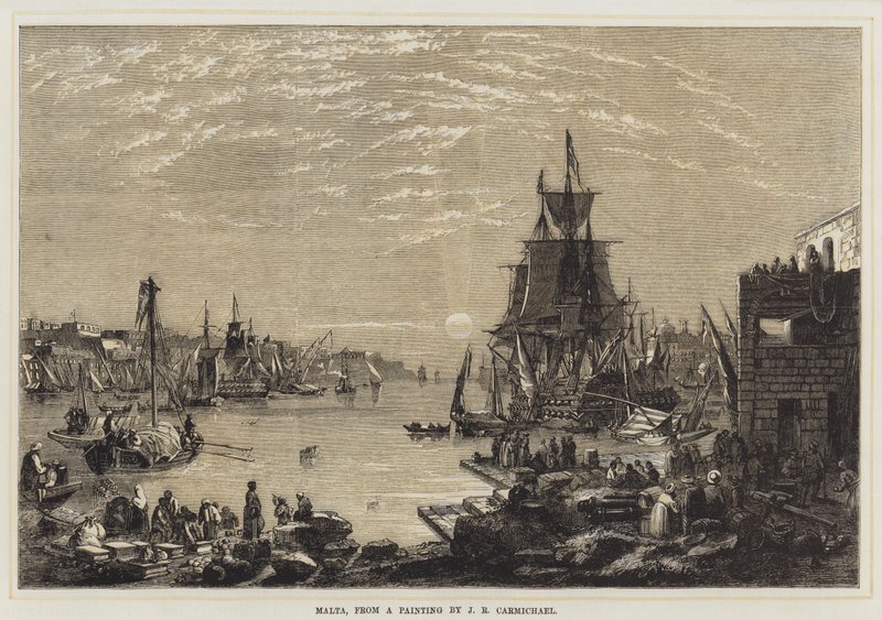 Malta (colour litho) بواسطة مدرسة اللغة الإنجليزية