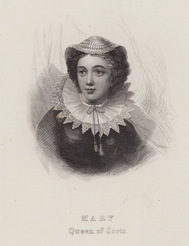 Mary, Queen of Scots (engraving) بواسطة مدرسة اللغة الإنجليزية