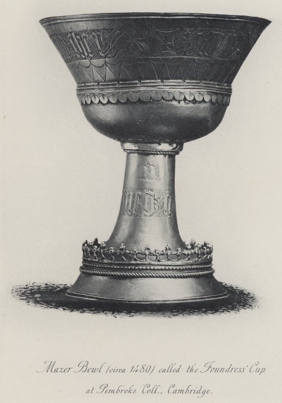 Mazer Bowl (circa 1480) called the Foundress