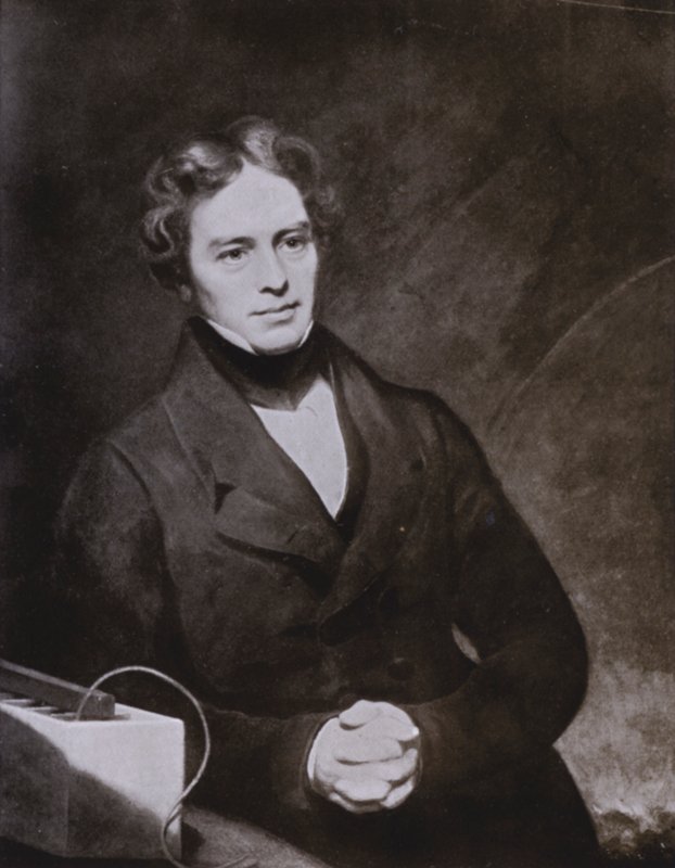 Michael Faraday (litho) بواسطة مدرسة اللغة الإنجليزية