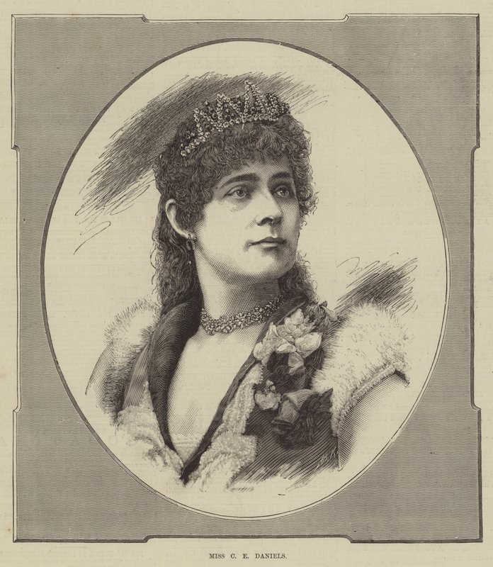 Miss CE Daniels (نقش) بواسطة مدرسة اللغة الإنجليزية