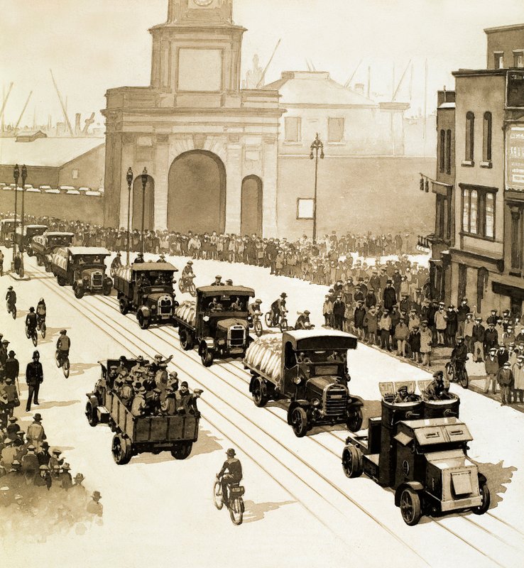 اللحظات التي صنعت التاريخ: الضربة العامة عام 1926 (الغواش على الورق) بواسطة مدرسة اللغة الإنجليزية