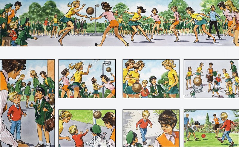 تظهر لك الأم كيف بواسطة مدرسة اللغة الإنجليزية