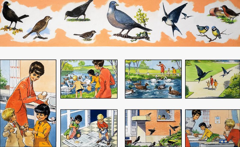 تظهر لك الأم كيف بواسطة مدرسة اللغة الإنجليزية
