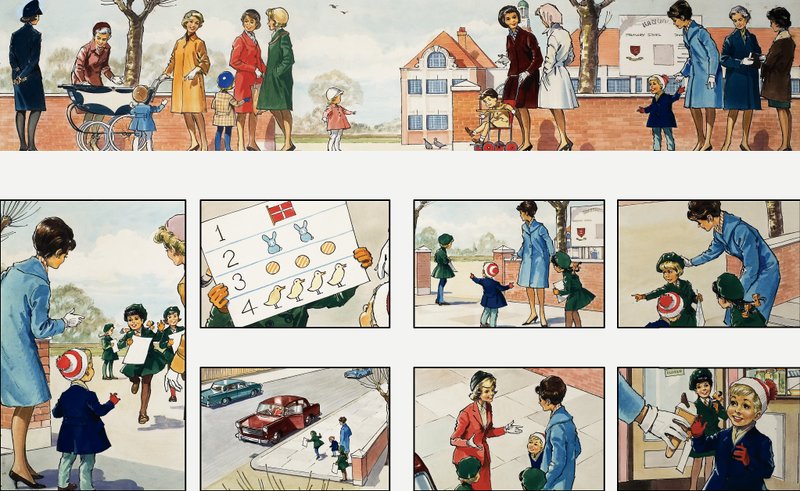 تظهر لك الأم كيف بواسطة مدرسة اللغة الإنجليزية