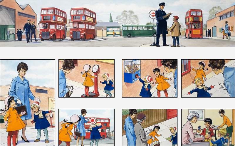 تظهر لك الأم كيف بواسطة مدرسة اللغة الإنجليزية