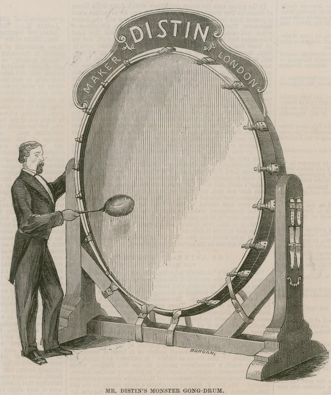 السيد Distins Monster Gong-Drum بواسطة مدرسة اللغة الإنجليزية