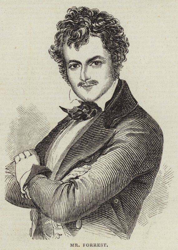 Mr Forrest (engraving) بواسطة مدرسة اللغة الإنجليزية