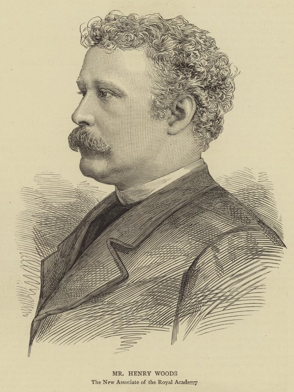 Mr Henry Woods (engraving) بواسطة مدرسة اللغة الإنجليزية