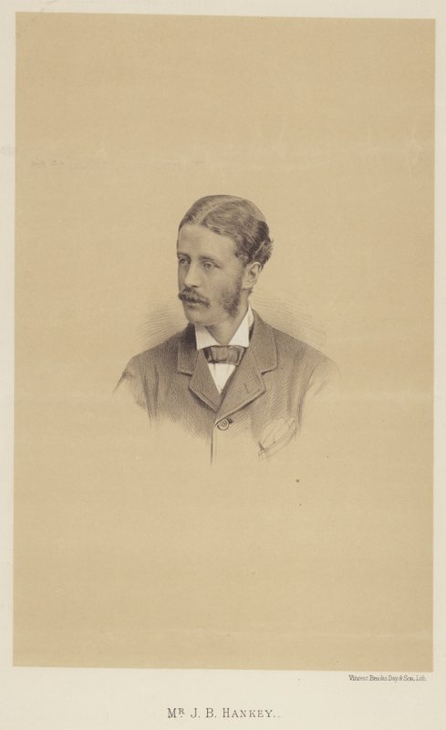 السيد JB Hankey (litho) بواسطة مدرسة اللغة الإنجليزية