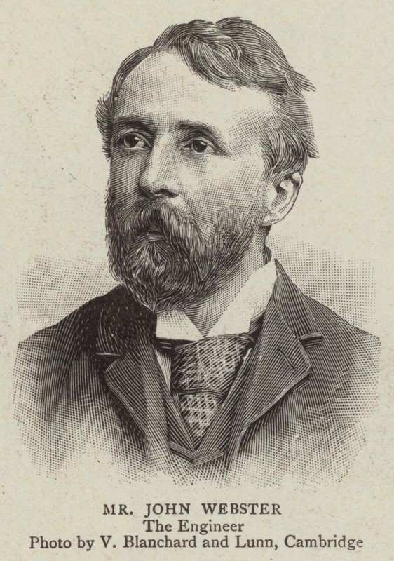 Mr John Webster (engraving) بواسطة مدرسة اللغة الإنجليزية