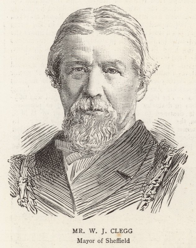 السيد WJ Clegg (نقش) بواسطة مدرسة اللغة الإنجليزية