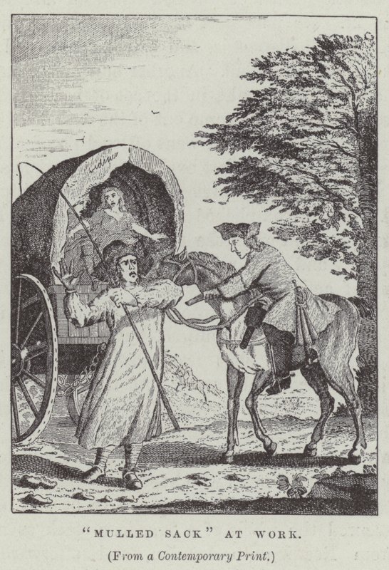 "Mulled sack" at work (engraving) بواسطة مدرسة اللغة الإنجليزية