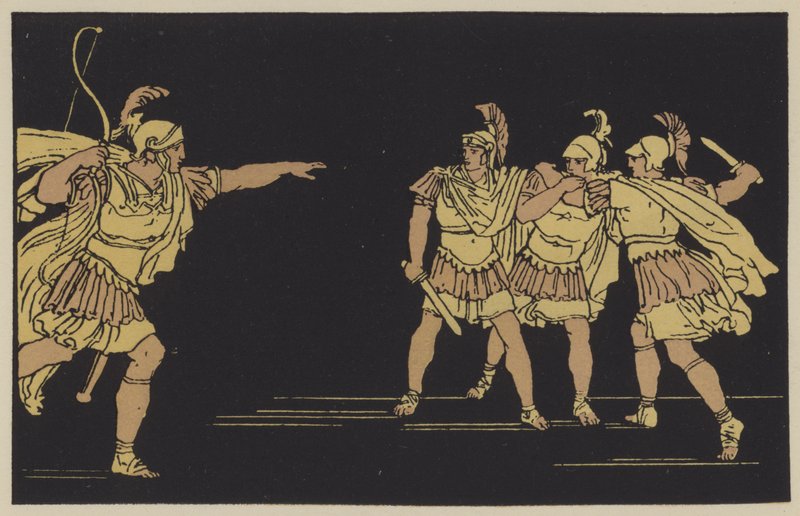 Nisus و Euryalus (صور ملونة) بواسطة مدرسة اللغة الإنجليزية