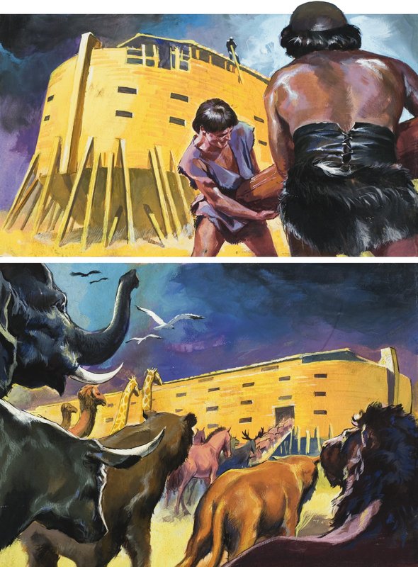 سفينة نوح بواسطة مدرسة اللغة الإنجليزية