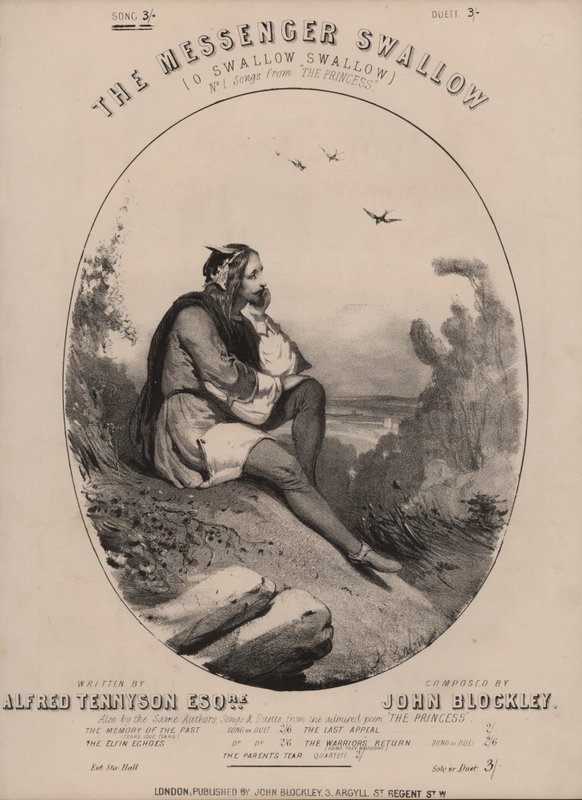 يا ابتلاع السنونو ، من Tennyson’s The Princess (لون ليثو) بواسطة مدرسة اللغة الإنجليزية