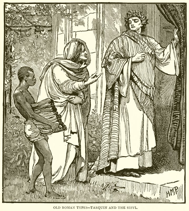 الأنواع الرومانية القديمة - Tarquin و Sibyl بواسطة مدرسة اللغة الإنجليزية