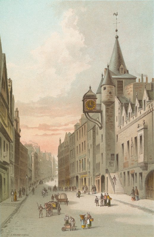 Tolbooth و Canongate القديمة - ادنبره بواسطة مدرسة اللغة الإنجليزية