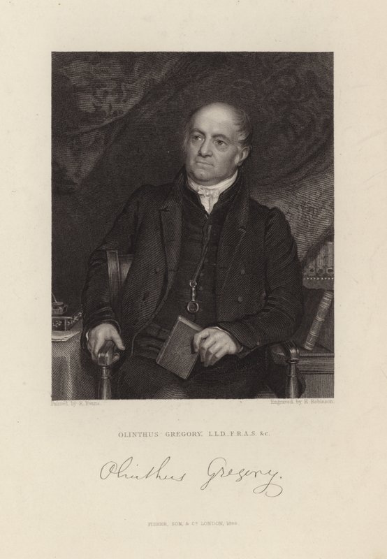 Olinthus Gregory بواسطة مدرسة اللغة الإنجليزية