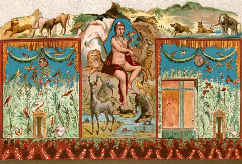 Orpheus الساحرة للحيوانات بواسطة مدرسة اللغة الإنجليزية