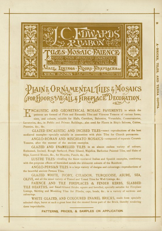 صفحة من ملخص المهندسين المعماريين والمساحين والمهندسين 1892 بواسطة مدرسة اللغة الإنجليزية