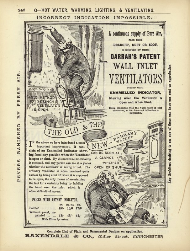 صفحة من ملخص المهندسين المعماريين والمساحين والمهندسين 1892 بواسطة مدرسة اللغة الإنجليزية