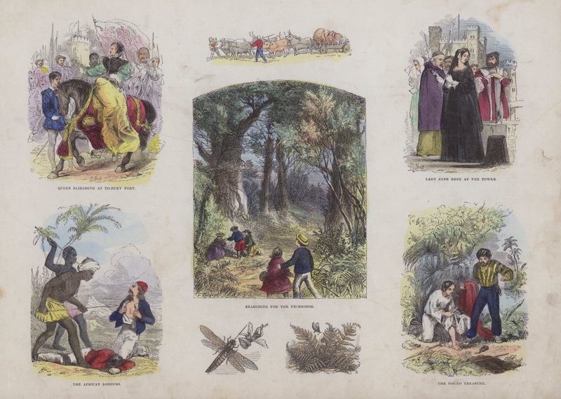 صفحة من كتاب الصور الجذاب (نقش ملون) بواسطة مدرسة اللغة الإنجليزية