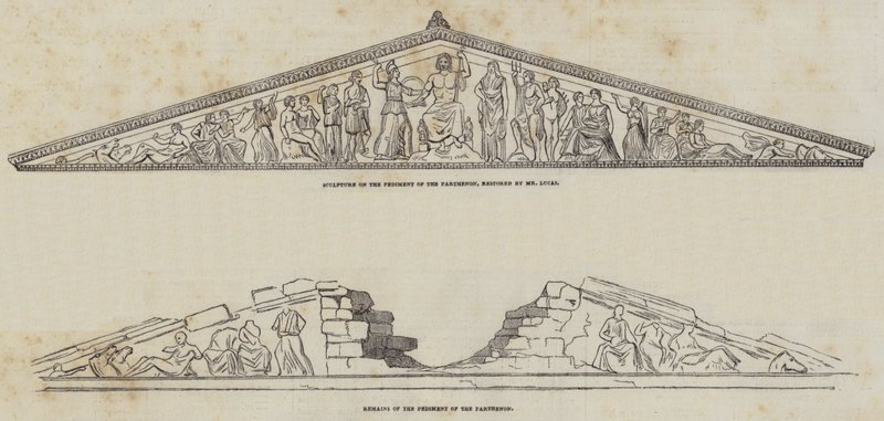 Parthenon (engraving) بواسطة مدرسة اللغة الإنجليزية