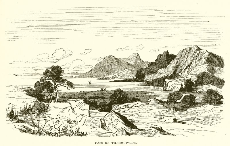 ممر Thermopylae بواسطة مدرسة اللغة الإنجليزية