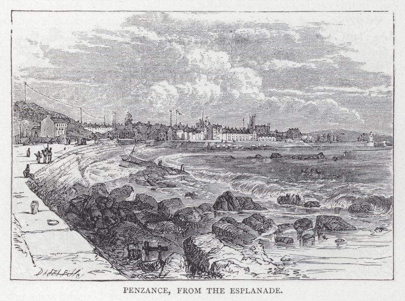 Penzance ، من Esplanade (نقش) بواسطة مدرسة اللغة الإنجليزية