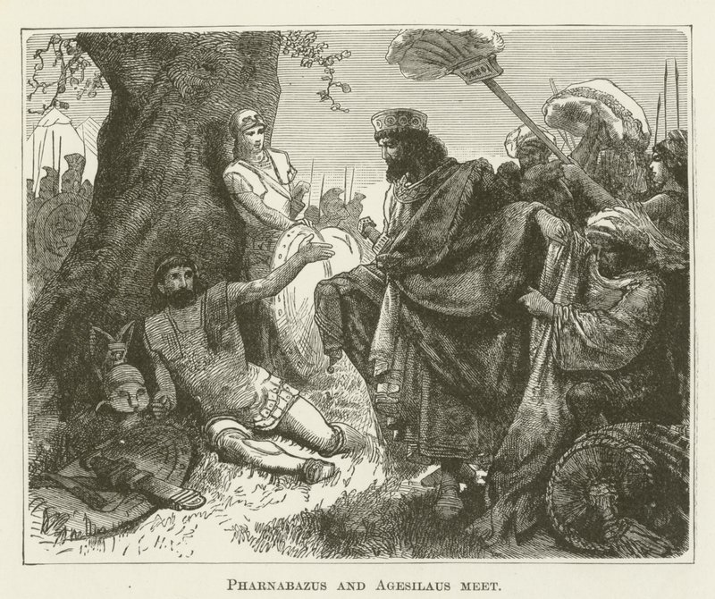 يلتقي Pharnabazus و Agesilaus بواسطة مدرسة اللغة الإنجليزية