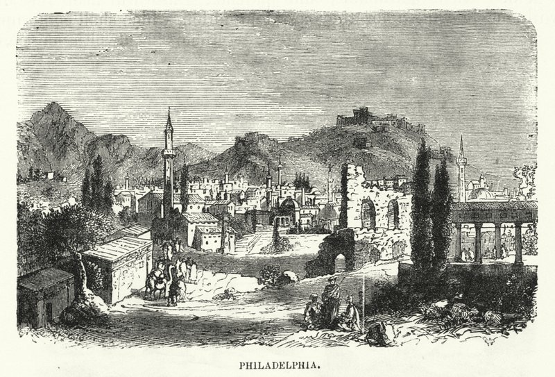 Philadelphia (engraving) بواسطة مدرسة اللغة الإنجليزية