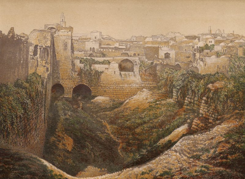 الأماكن المذكورة في الكتاب المقدس: بركة بيثيسدا (كروموليثو) بواسطة مدرسة اللغة الإنجليزية