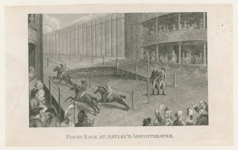 بوني سباق في Astleys Amphitheatre بواسطة مدرسة اللغة الإنجليزية