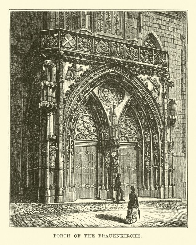 رواق Frauenkirche بواسطة مدرسة اللغة الإنجليزية