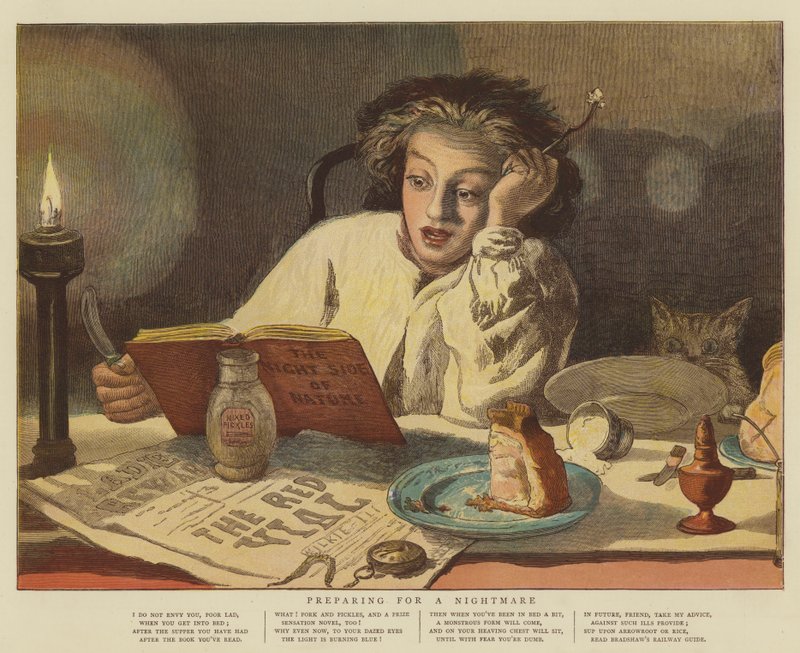 Preparing for a Nightmare (chromolitho) بواسطة مدرسة اللغة الإنجليزية