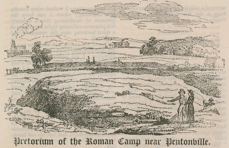 Pretorium of the Roman Camp قرب Pentonville ، لندن بواسطة مدرسة اللغة الإنجليزية